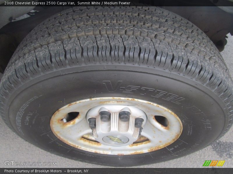 Summit White / Medium Pewter 2008 Chevrolet Express 2500 Cargo Van
