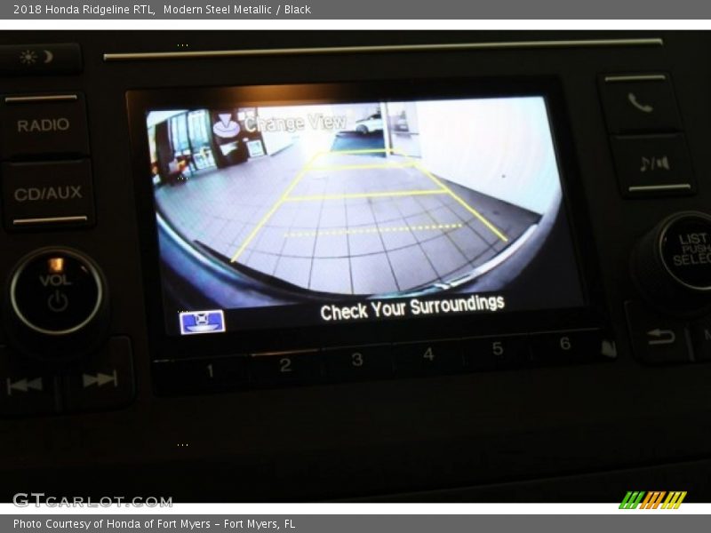 Modern Steel Metallic / Black 2018 Honda Ridgeline RTL