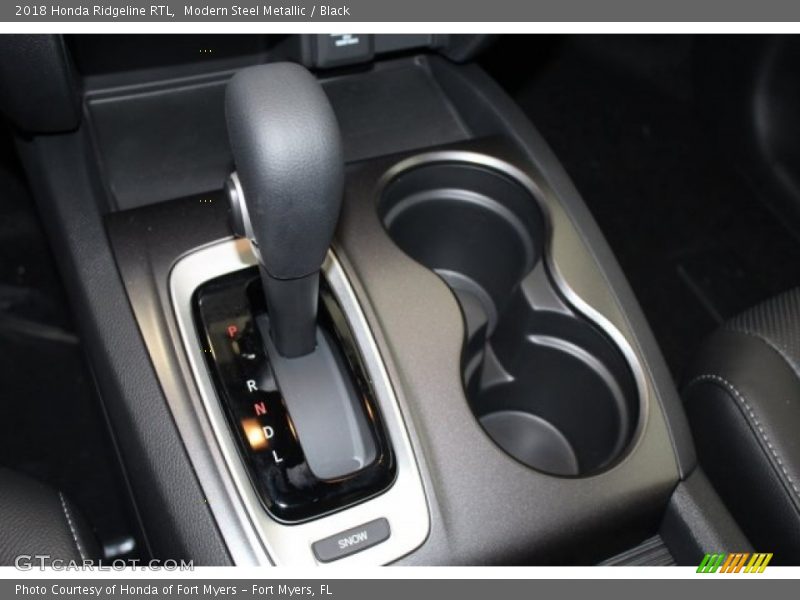 Modern Steel Metallic / Black 2018 Honda Ridgeline RTL