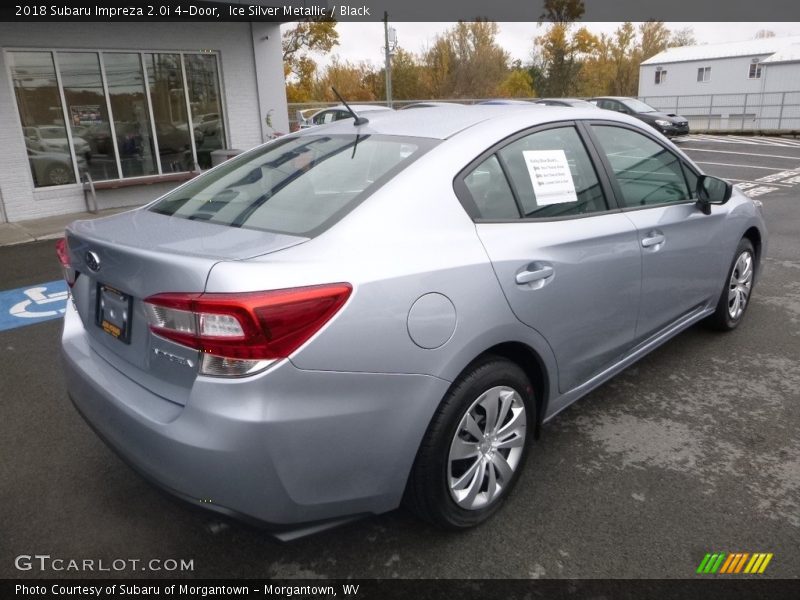 Ice Silver Metallic / Black 2018 Subaru Impreza 2.0i 4-Door