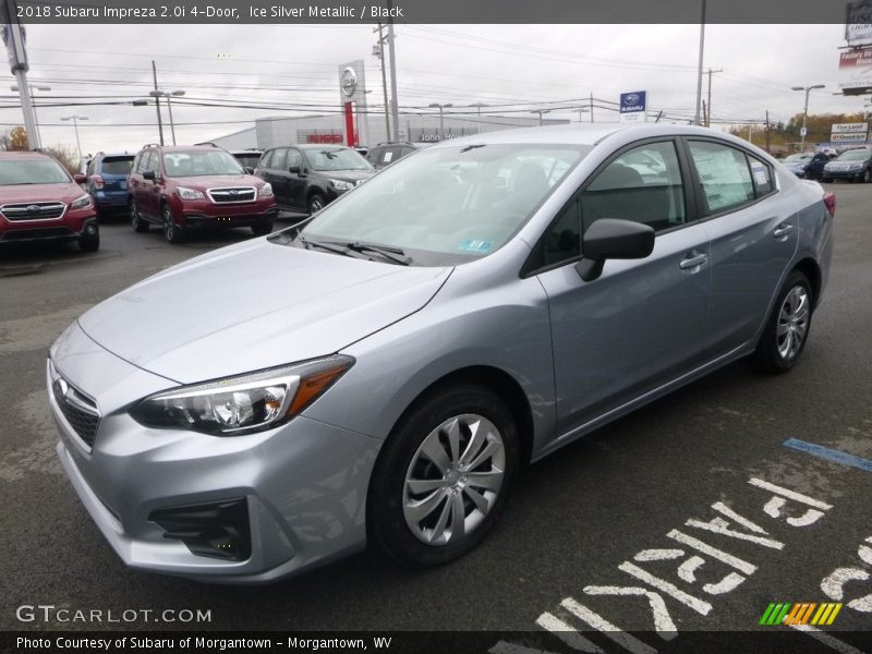 Ice Silver Metallic / Black 2018 Subaru Impreza 2.0i 4-Door