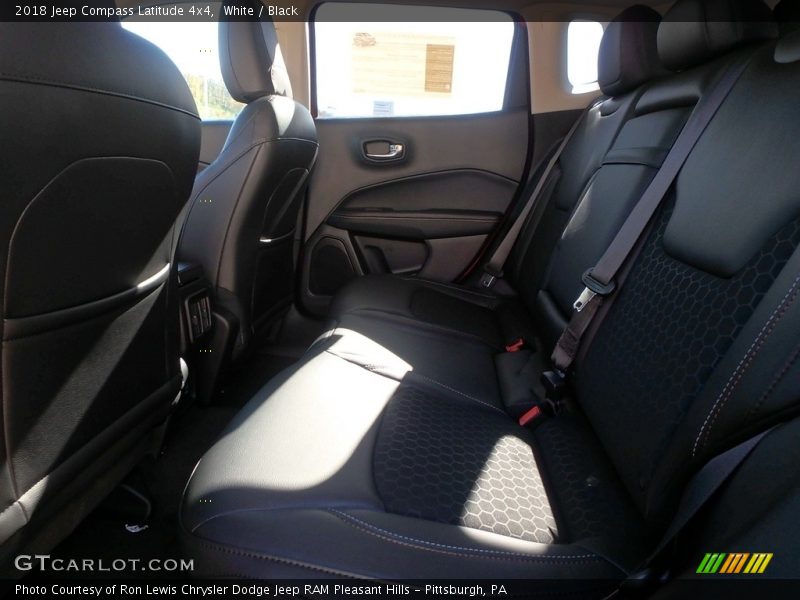 White / Black 2018 Jeep Compass Latitude 4x4