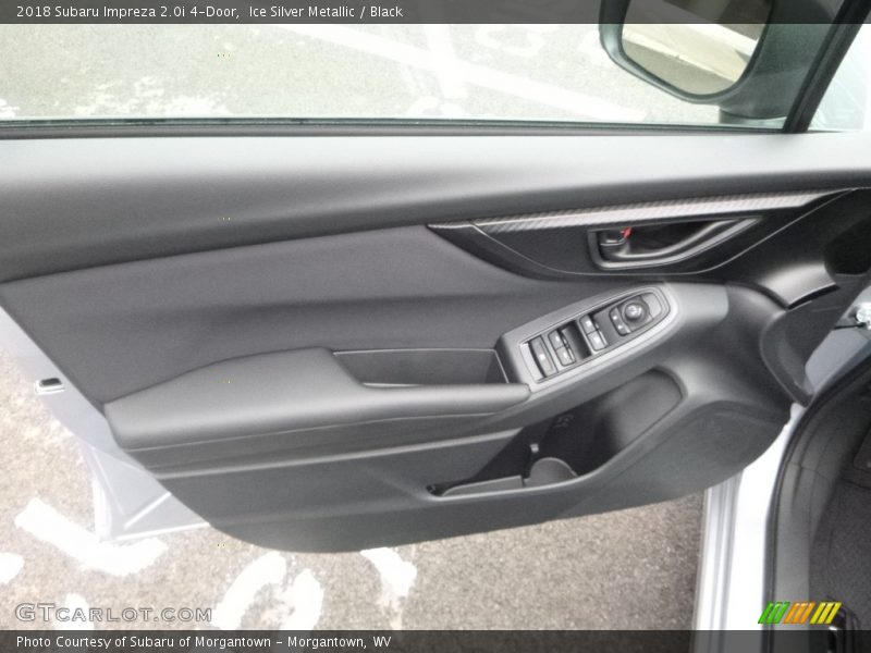 Ice Silver Metallic / Black 2018 Subaru Impreza 2.0i 4-Door