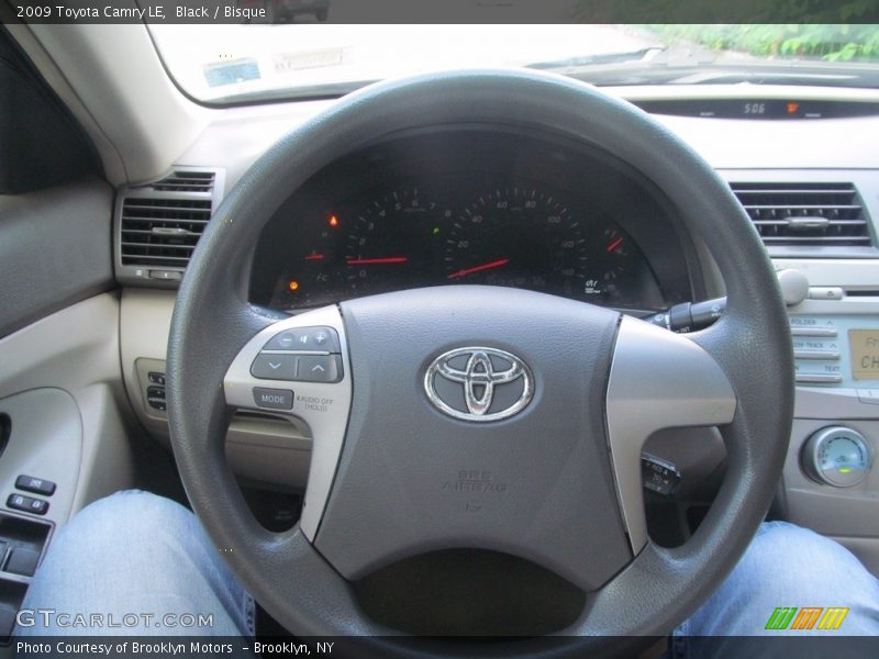 Black / Bisque 2009 Toyota Camry LE