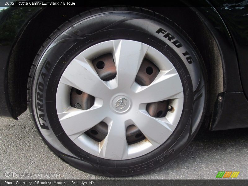Black / Bisque 2009 Toyota Camry LE