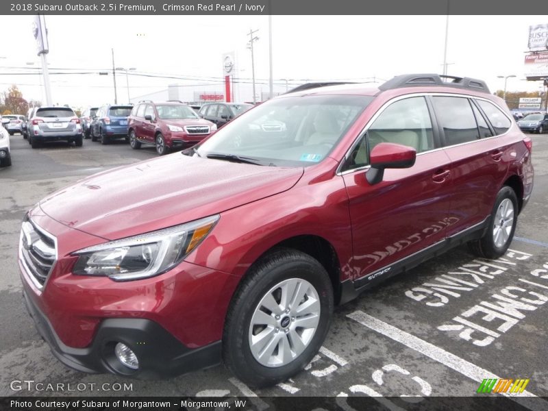 Front 3/4 View of 2018 Outback 2.5i Premium