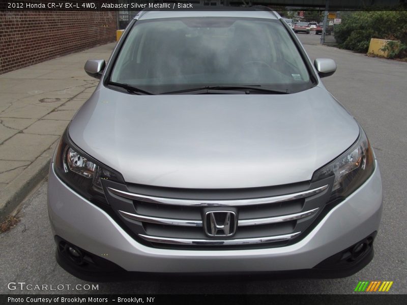 Alabaster Silver Metallic / Black 2012 Honda CR-V EX-L 4WD