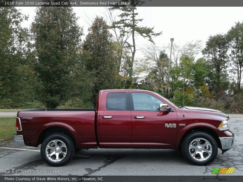  2018 1500 Laramie Quad Cab 4x4 Delmonico Red Pearl