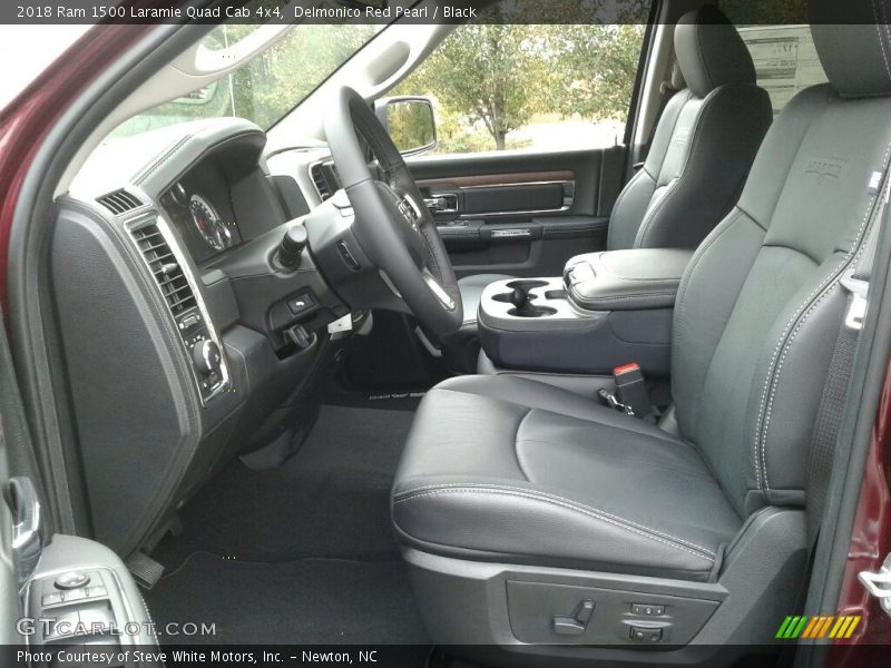  2018 1500 Laramie Quad Cab 4x4 Black Interior