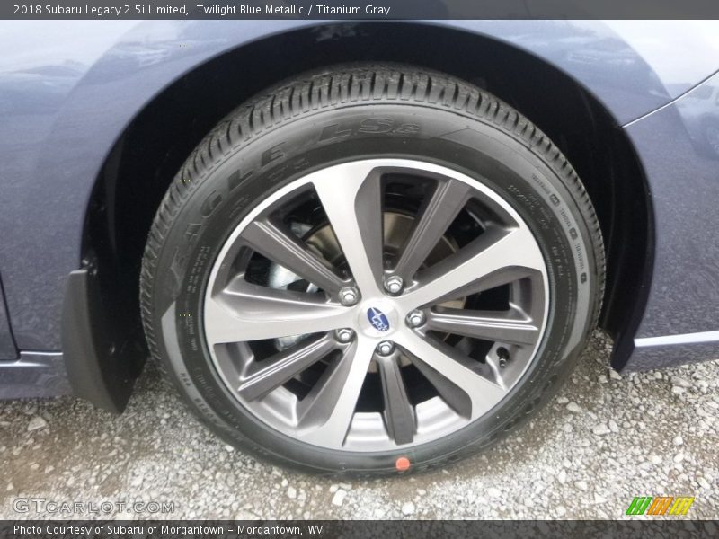 Twilight Blue Metallic / Titanium Gray 2018 Subaru Legacy 2.5i Limited