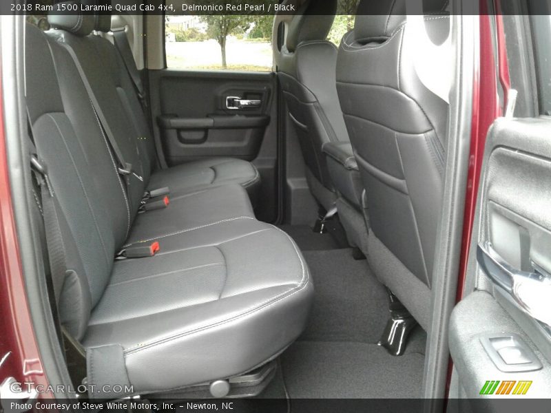 Rear Seat of 2018 1500 Laramie Quad Cab 4x4