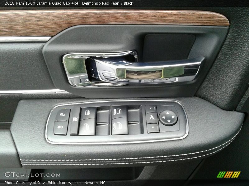 Controls of 2018 1500 Laramie Quad Cab 4x4
