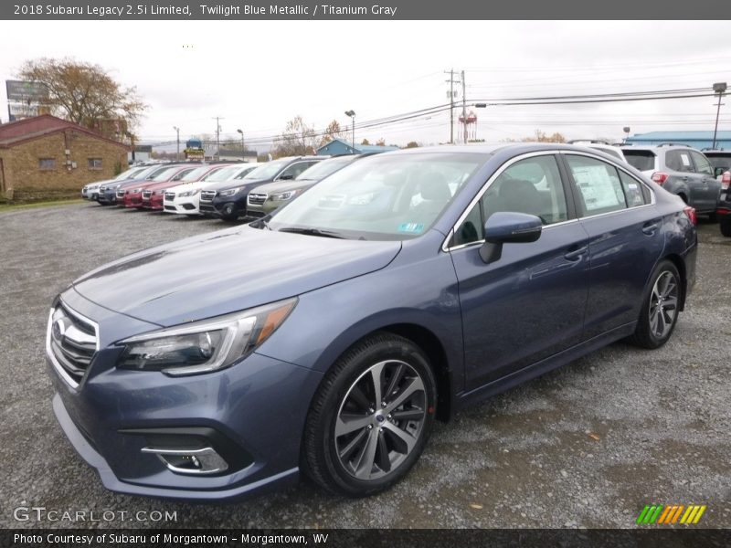 Twilight Blue Metallic / Titanium Gray 2018 Subaru Legacy 2.5i Limited