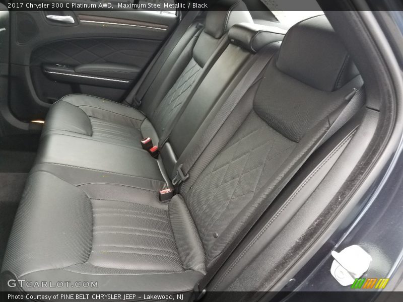 Rear Seat of 2017 300 C Platinum AWD