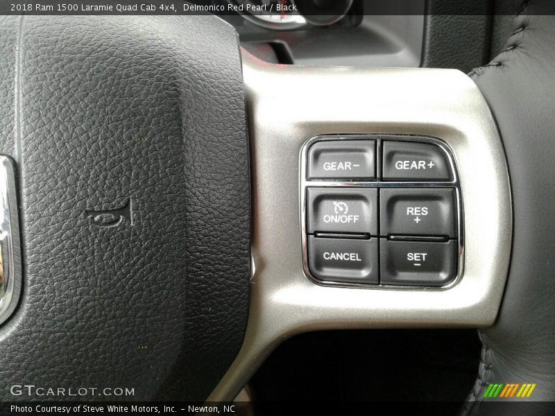 Controls of 2018 1500 Laramie Quad Cab 4x4