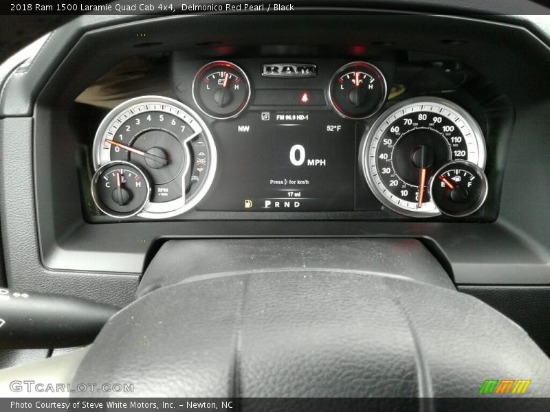  2018 1500 Laramie Quad Cab 4x4 Laramie Quad Cab 4x4 Gauges