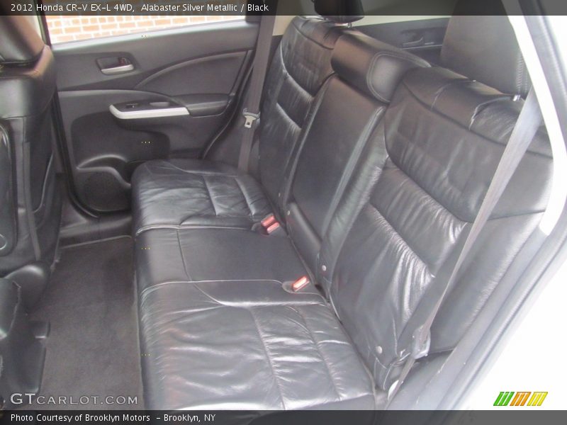 Alabaster Silver Metallic / Black 2012 Honda CR-V EX-L 4WD