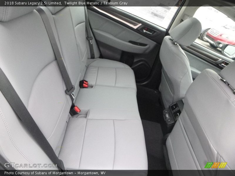 Twilight Blue Metallic / Titanium Gray 2018 Subaru Legacy 2.5i Limited