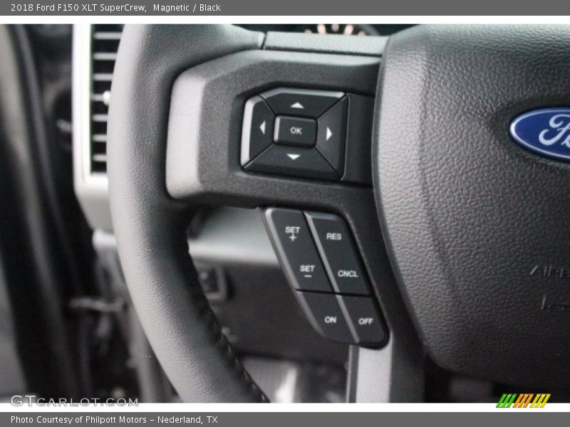 Magnetic / Black 2018 Ford F150 XLT SuperCrew