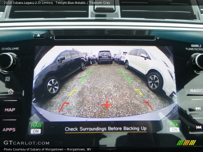 Twilight Blue Metallic / Titanium Gray 2018 Subaru Legacy 2.5i Limited