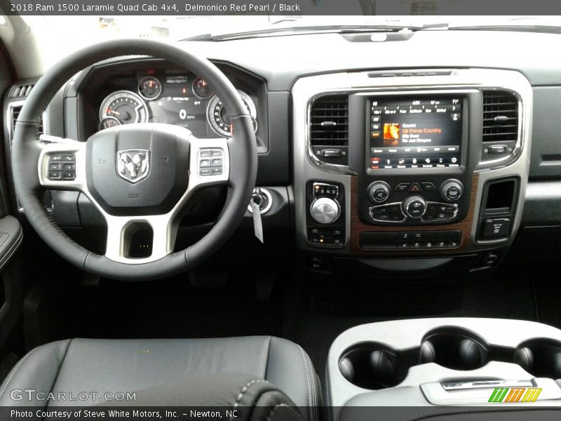 Dashboard of 2018 1500 Laramie Quad Cab 4x4