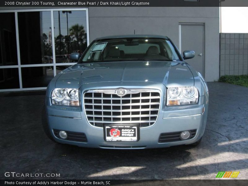 Clearwater Blue Pearl / Dark Khaki/Light Graystone 2008 Chrysler 300 Touring