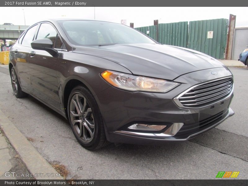 Magnetic / Ebony 2017 Ford Fusion SE AWD