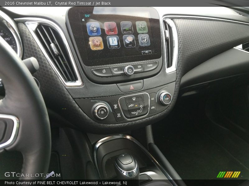 Crystal Red Tintcoat / Jet Black 2016 Chevrolet Malibu LT
