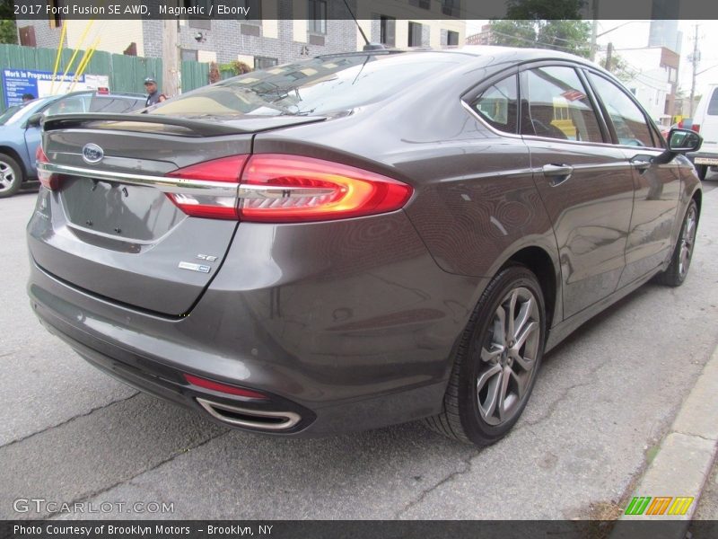 Magnetic / Ebony 2017 Ford Fusion SE AWD