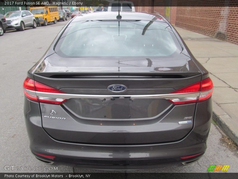 Magnetic / Ebony 2017 Ford Fusion SE AWD