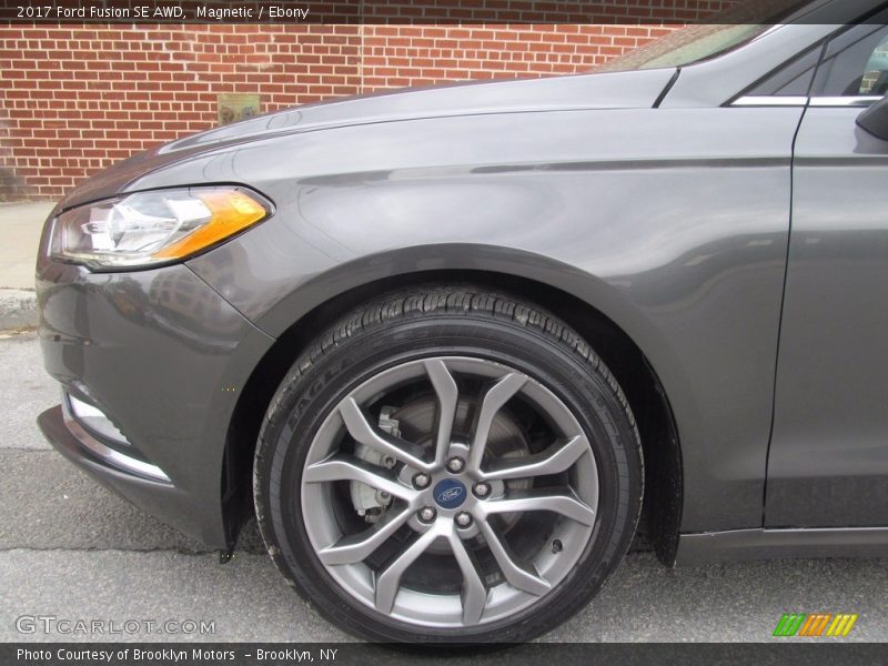 Magnetic / Ebony 2017 Ford Fusion SE AWD