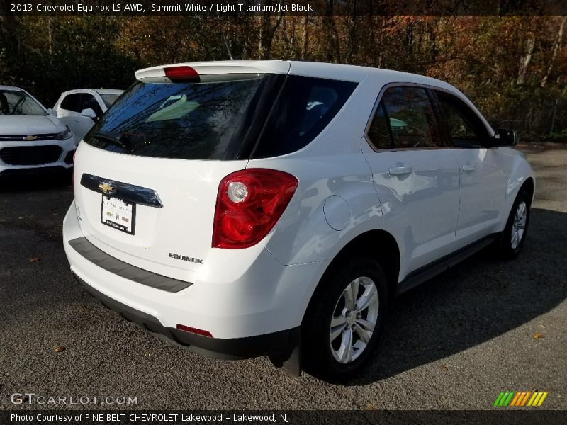 Summit White / Light Titanium/Jet Black 2013 Chevrolet Equinox LS AWD