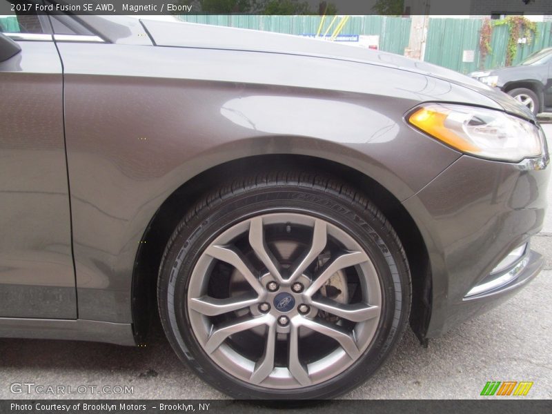 Magnetic / Ebony 2017 Ford Fusion SE AWD