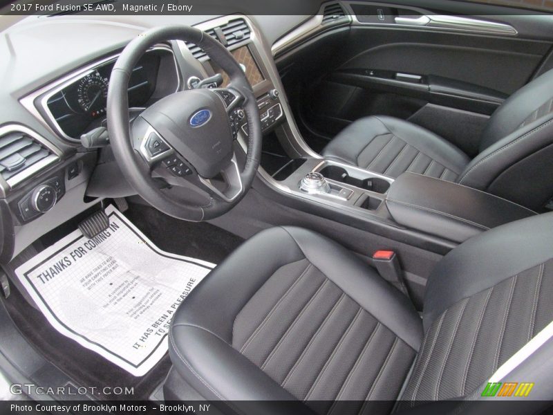 Magnetic / Ebony 2017 Ford Fusion SE AWD