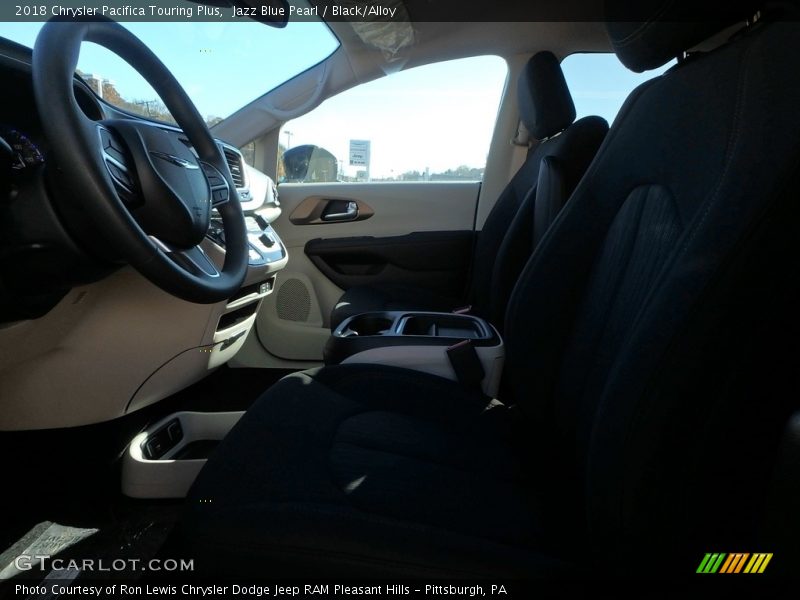 Jazz Blue Pearl / Black/Alloy 2018 Chrysler Pacifica Touring Plus