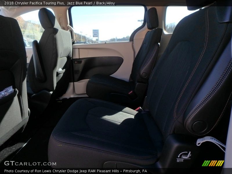 Jazz Blue Pearl / Black/Alloy 2018 Chrysler Pacifica Touring Plus