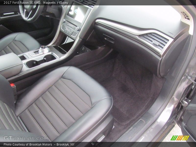 Magnetic / Ebony 2017 Ford Fusion SE AWD
