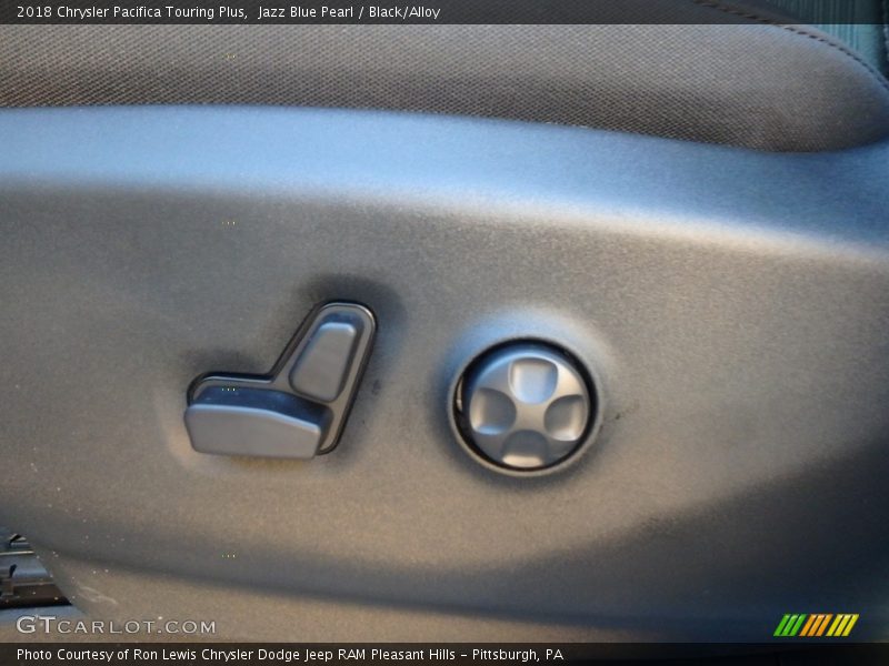 Jazz Blue Pearl / Black/Alloy 2018 Chrysler Pacifica Touring Plus