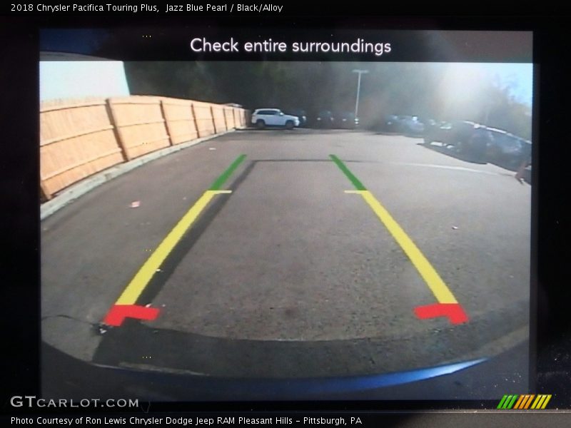 Jazz Blue Pearl / Black/Alloy 2018 Chrysler Pacifica Touring Plus
