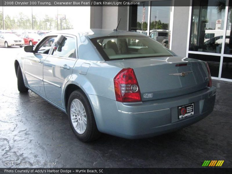 Clearwater Blue Pearl / Dark Khaki/Light Graystone 2008 Chrysler 300 Touring