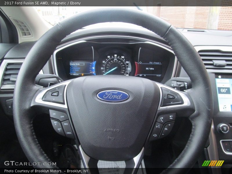 Magnetic / Ebony 2017 Ford Fusion SE AWD