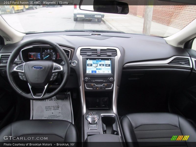 Magnetic / Ebony 2017 Ford Fusion SE AWD