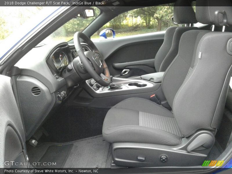 IndiGo Blue / Black 2018 Dodge Challenger R/T Scat Pack
