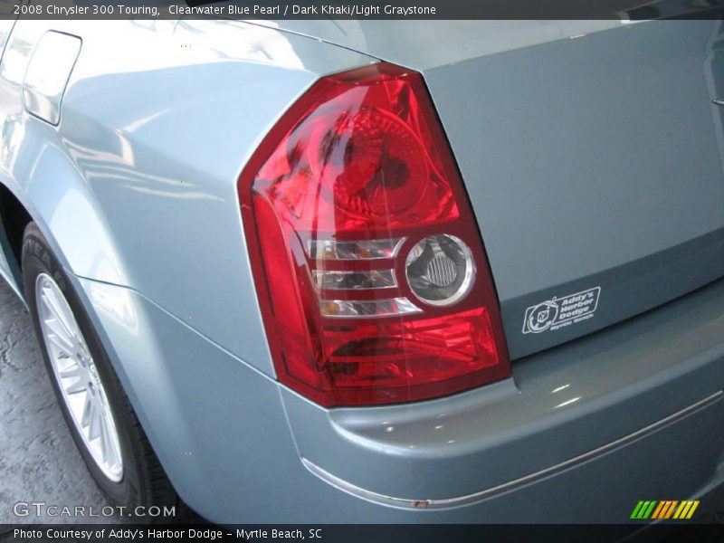 Clearwater Blue Pearl / Dark Khaki/Light Graystone 2008 Chrysler 300 Touring