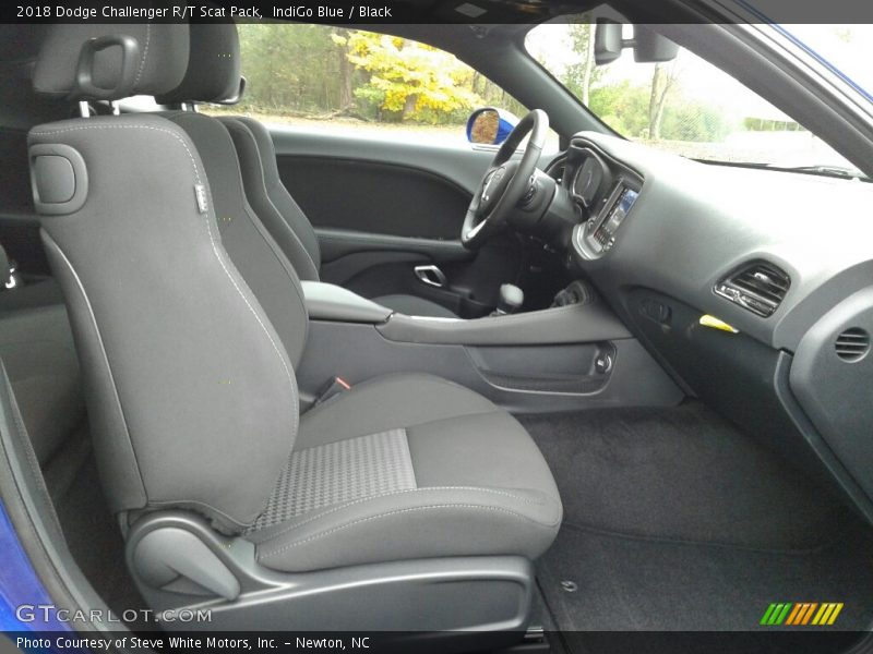 IndiGo Blue / Black 2018 Dodge Challenger R/T Scat Pack