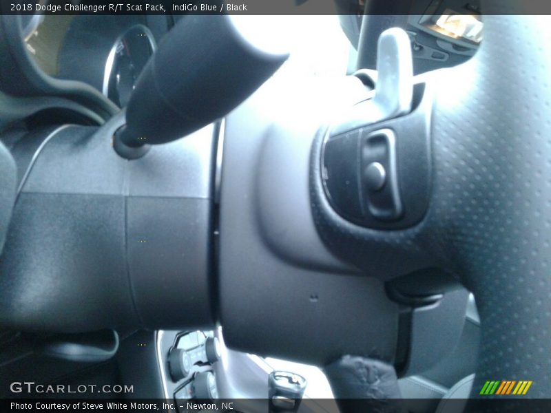 IndiGo Blue / Black 2018 Dodge Challenger R/T Scat Pack
