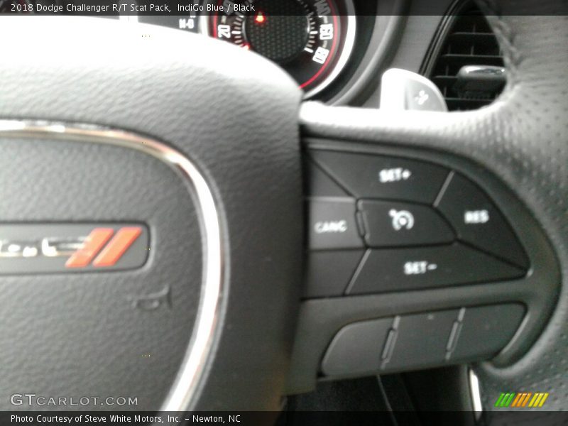 IndiGo Blue / Black 2018 Dodge Challenger R/T Scat Pack