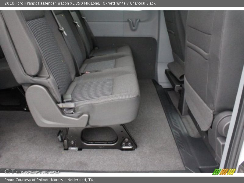 Rear Seat of 2018 Transit Passenger Wagon XL 350 MR Long