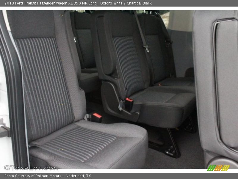 Rear Seat of 2018 Transit Passenger Wagon XL 350 MR Long