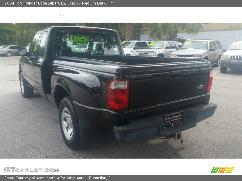 Black / Medium Dark Flint 2004 Ford Ranger Edge SuperCab